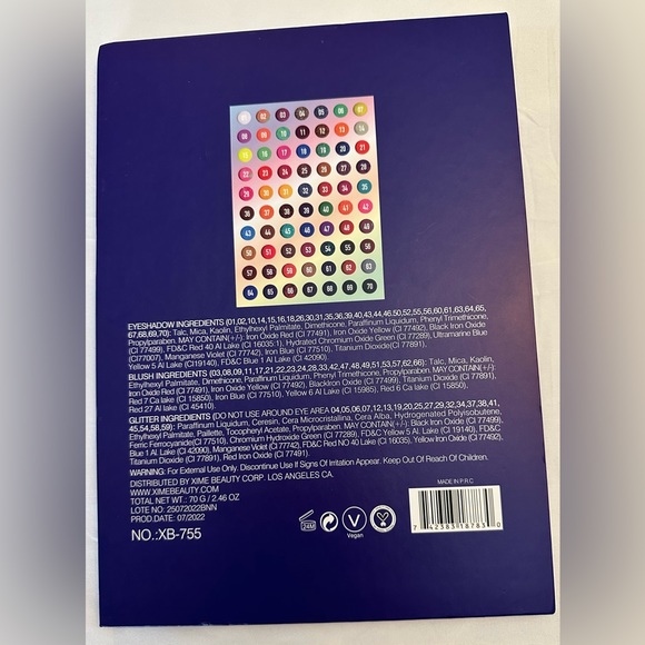 La Muerte Xime Beauty | 70 Eye Palette - Picture 4 of 7